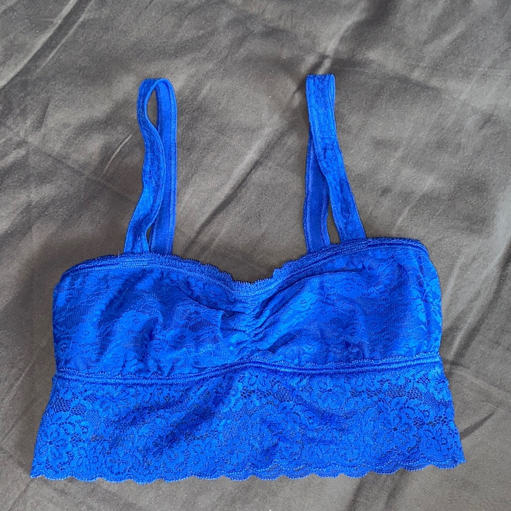 Gilly Hicks Blue Bralette
